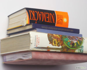 DIY Home Hacks invisible shelves floating book shelf
