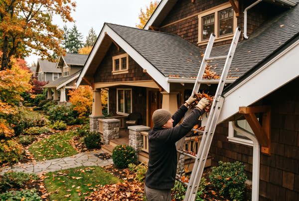 Gutter cleaning